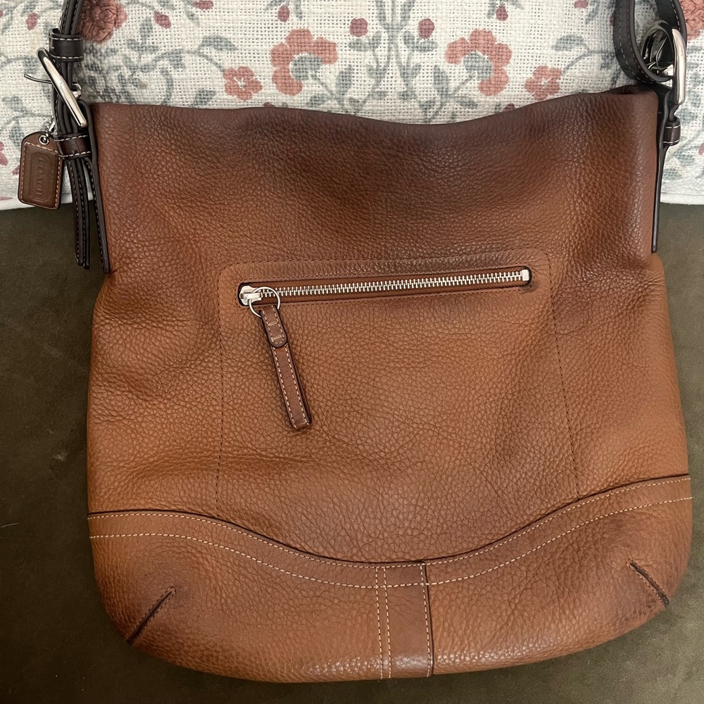 Coach Brown Leather Shoulder Bag
